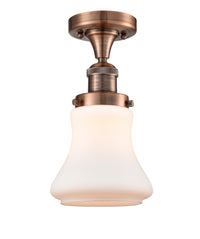 Franklin Semi-Flush Mount Brushed Satin Nickel