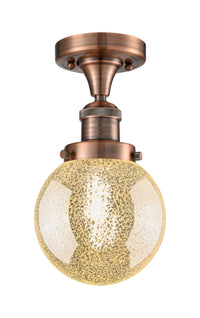 Franklin Semi-Flush Mount Brushed Nickel
