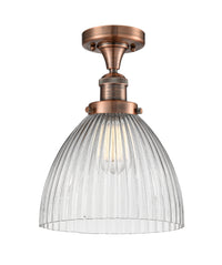 Franklin Semi-Flush Mount Brushed Satin Nickel