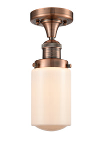 Franklin Semi-Flush Mount Brushed Nickel