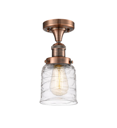 Franklin Semi-Flush Mount Brushed Satin Nickel