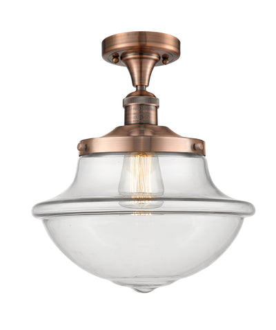 Franklin Semi-Flush Mount Brushed Satin Nickel
