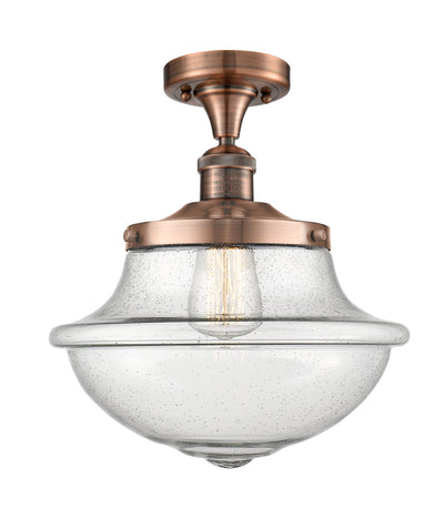 Franklin Semi-Flush Mount Brushed Satin Nickel