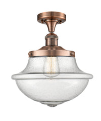 Franklin Semi-Flush Mount Brushed Nickel