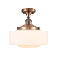 Franklin Semi-Flush Mount Brushed Satin Nickel