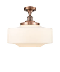 Franklin Semi-Flush Mount Brushed Nickel