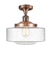 Franklin Semi-Flush Mount Brushed Satin Nickel