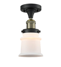 Franklin Semi-Flush Mount Brushed Nickel
