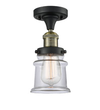 Franklin Semi-Flush Mount Brushed Nickel