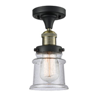 Franklin Semi-Flush Mount Brushed Nickel