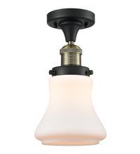 Franklin Semi-Flush Mount Cast Brass Nickel