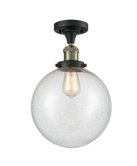 Franklin Semi-Flush Mount Brushed Nickel