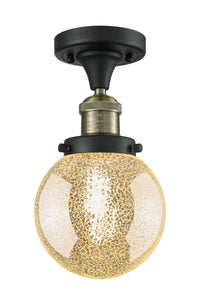 Franklin Semi-Flush Mount Brushed Nickel