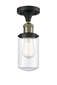 Franklin Semi-Flush Mount Brushed Nickel