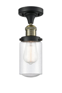 Franklin Semi-Flush Mount Brushed Nickel