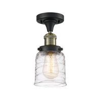 Franklin Semi-Flush Mount Brushed Satin Nickel