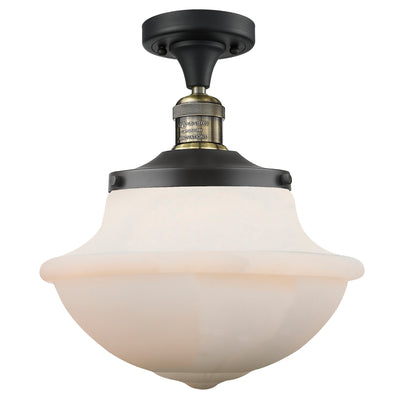 Franklin Semi-Flush Mount Brushed Satin Nickel