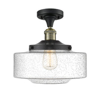Franklin Semi-Flush Mount Brushed Satin Nickel
