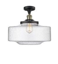 Franklin Semi-Flush Mount Brushed Satin Nickel