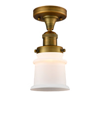 Franklin Semi-Flush Mount Brushed Nickel