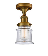Franklin Semi-Flush Mount Brushed Nickel
