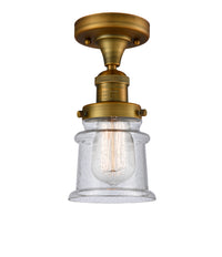Franklin Semi-Flush Mount Brushed Nickel