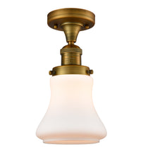 Franklin Semi-Flush Mount Brushed Satin Nickel