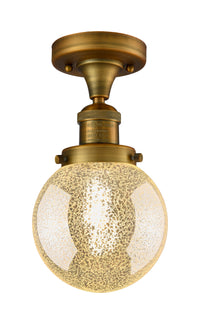 Franklin Semi-Flush Mount Brushed Nickel