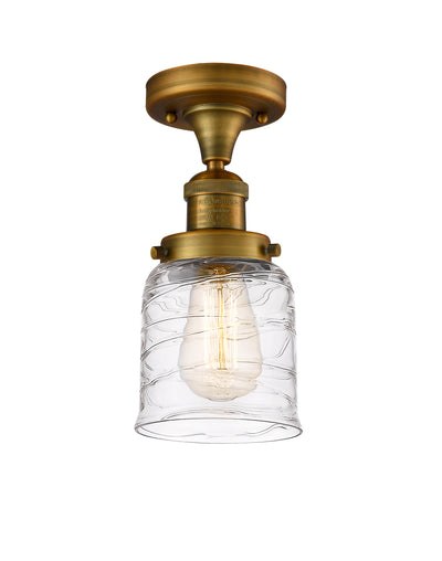 Franklin Semi-Flush Mount Brushed Satin Nickel