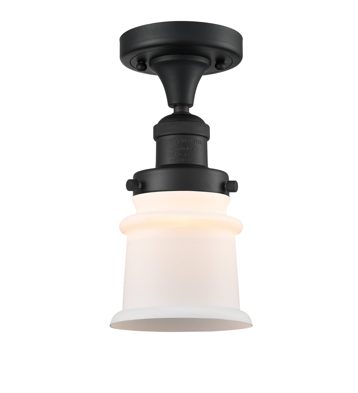 Franklin Semi-Flush Mount Brushed Nickel