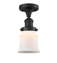 Franklin Semi-Flush Mount Brushed Nickel