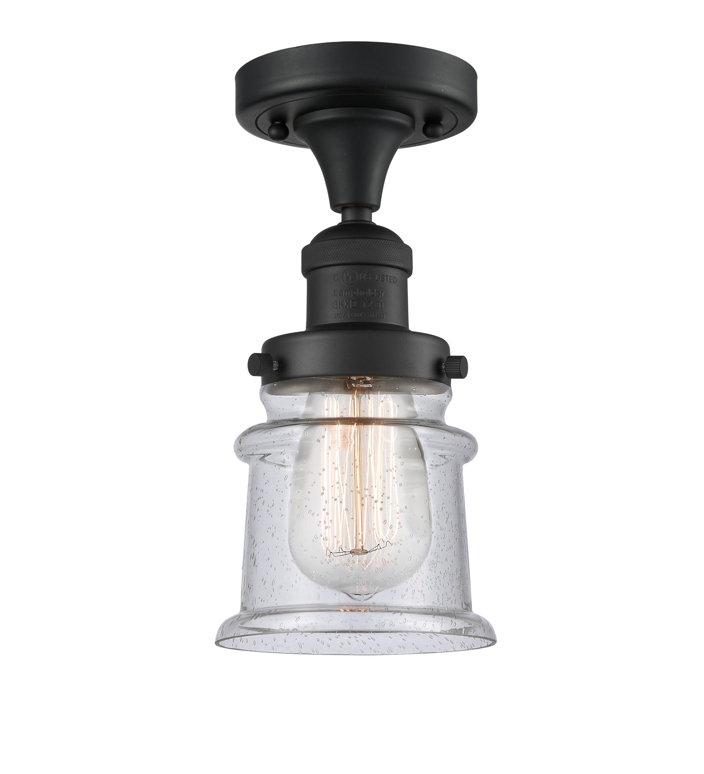 Franklin Semi-Flush Mount Brushed Nickel