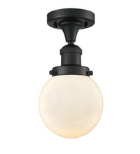 Franklin Semi-Flush Mount Brushed Nickel