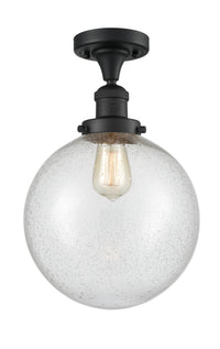 Franklin Semi-Flush Mount Brushed Nickel Steel