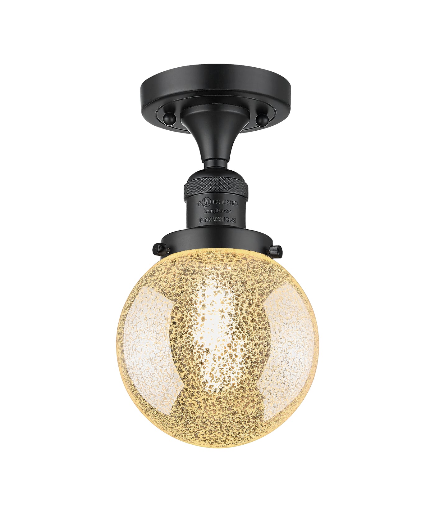 Franklin Semi-Flush Mount Brushed Nickel