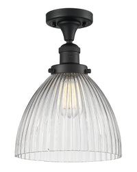 Franklin Semi-Flush Mount Satin Nickel