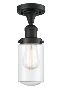 Franklin Semi-Flush Mount Brushed Nickel