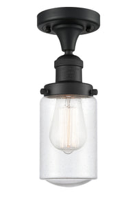 Franklin Semi-Flush Mount Brushed Nickel