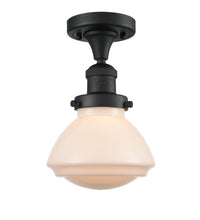 Franklin Semi-Flush Mount Brushed Nickel