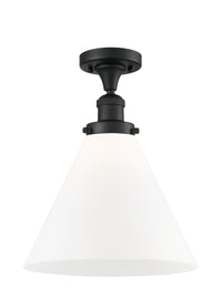 Franklin Semi-Flush Mount 12 Inch Brass