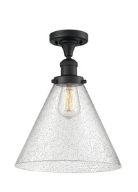 Franklin Semi-Flush Mount 7.75 Brushed Satin