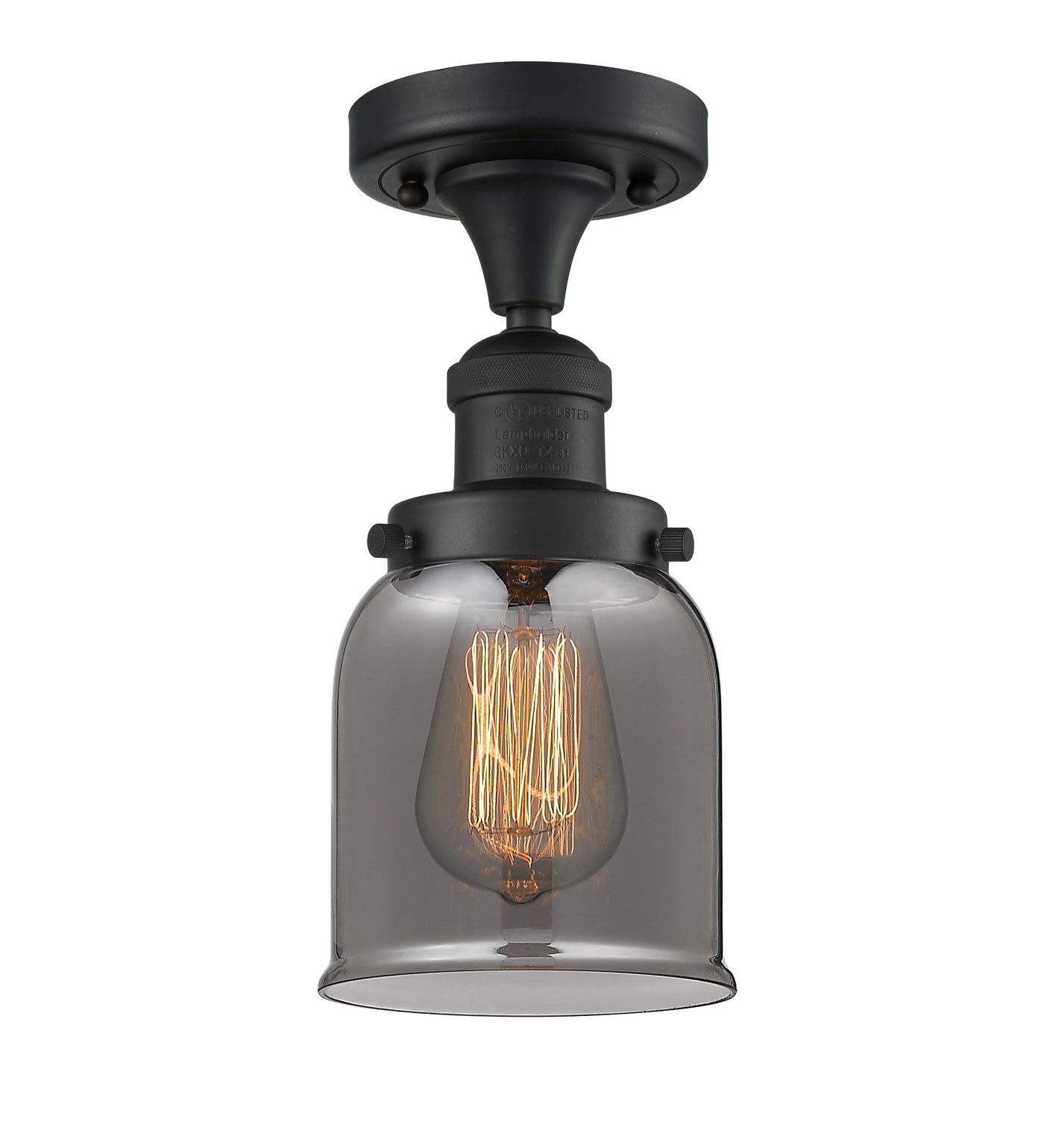 Franklin Semi-Flush Mount Brushed Satin Nickel