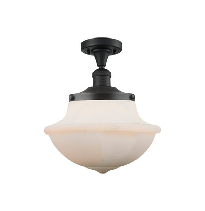 Franklin Semi-Flush Mount Brushed Satin Nickel