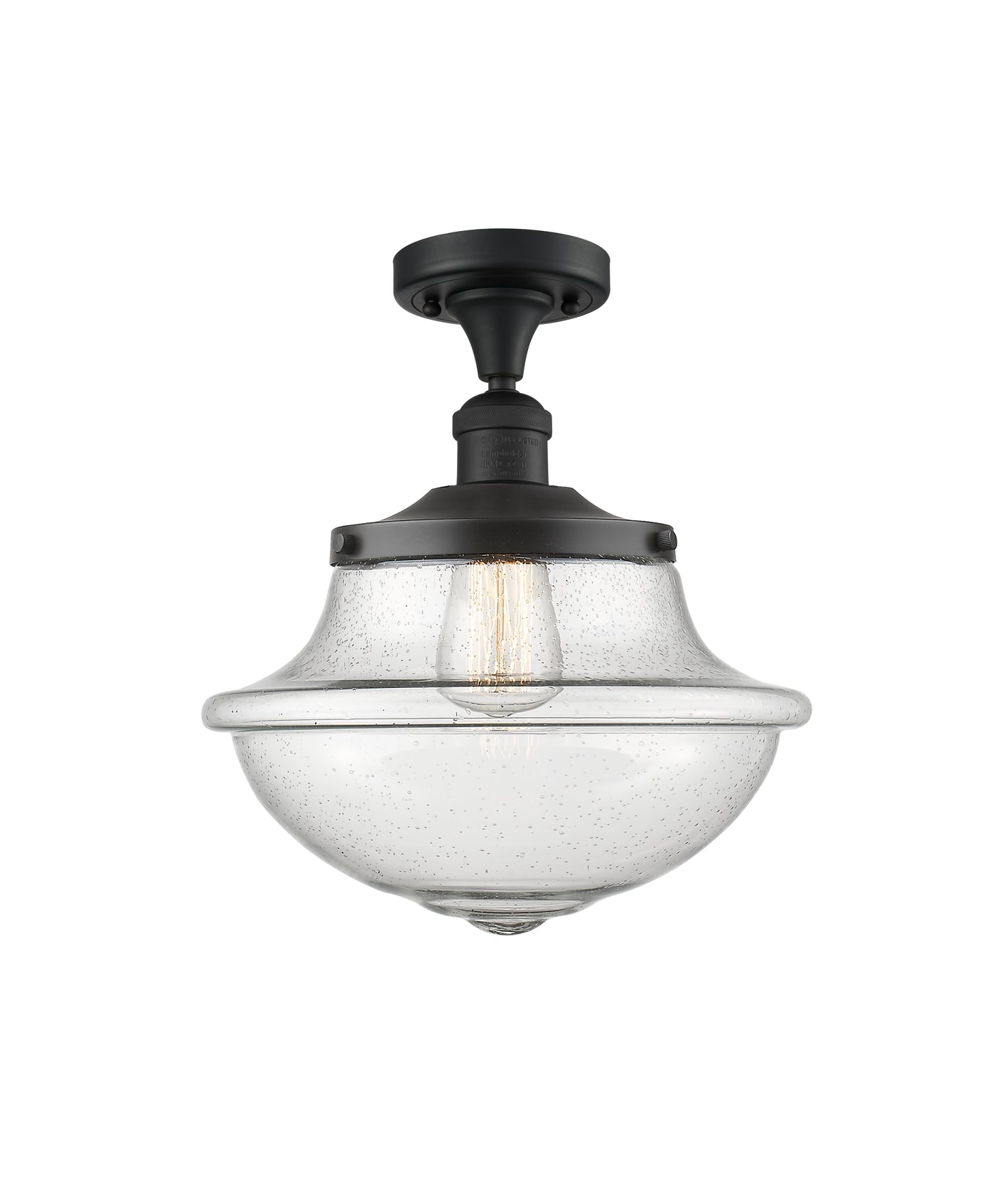 Franklin Semi-Flush Mount Brushed Nickel
