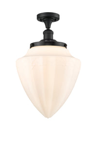 Franklin Semi-Flush Mount Brushed Nickel