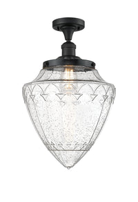 Franklin Semi-Flush Mount Brushed Nickel