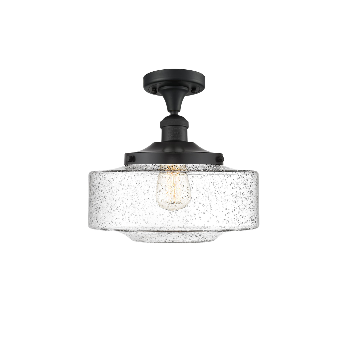 Franklin Semi-Flush Mount Brushed Satin Nickel