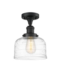 Franklin Semi-Flush Mount Brushed Nickel