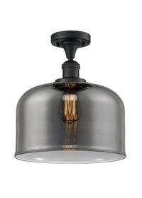 Franklin Semi-Flush Mount 12 Inch Nickel