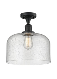 Franklin Semi-Flush Mount Brushed Satin Nickel